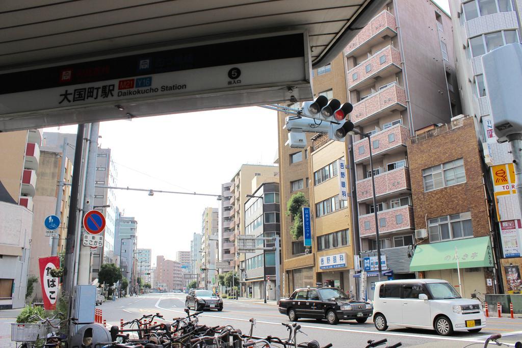 Daikoku Hostel Osaka Exteriör bild