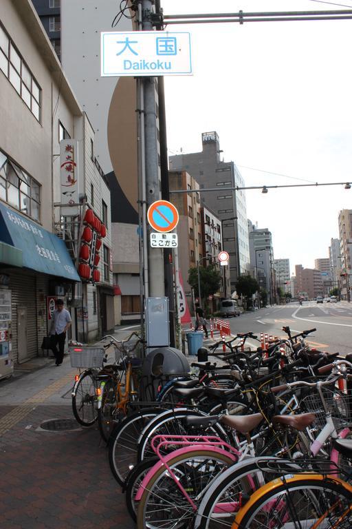 Daikoku Hostel Osaka Exteriör bild